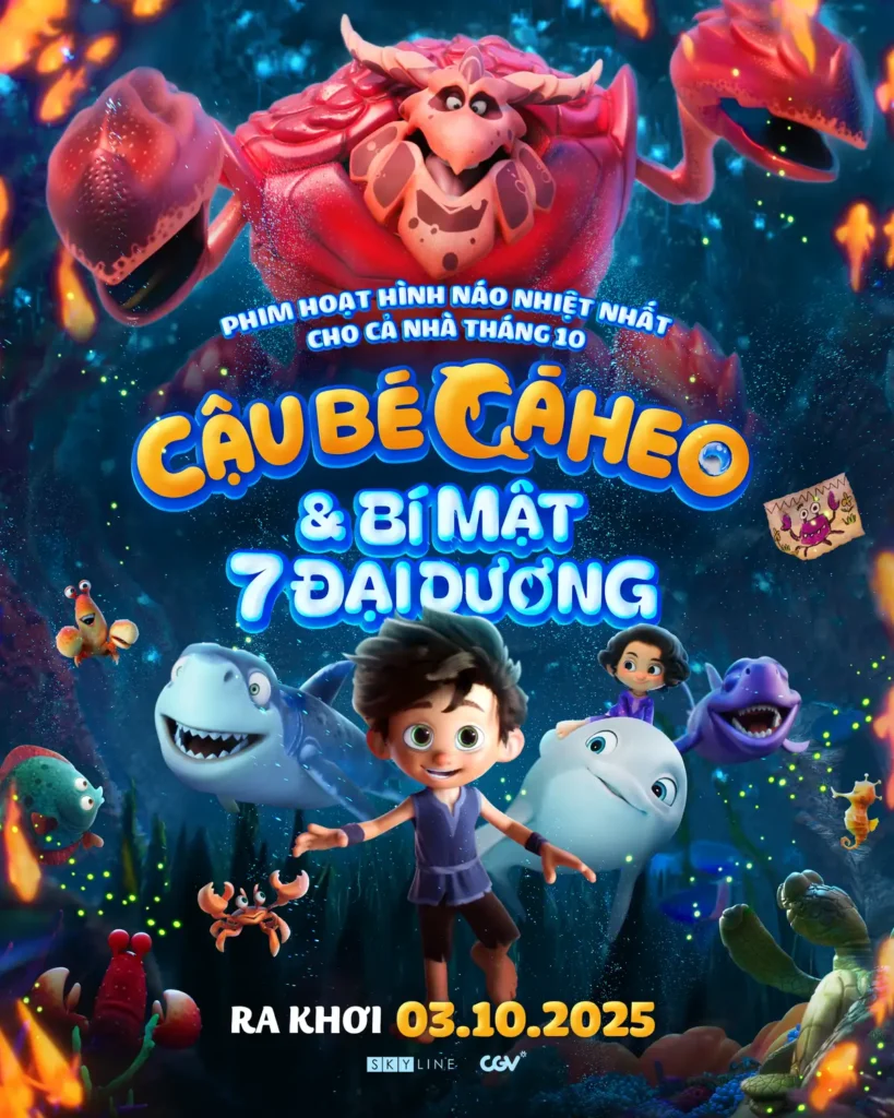 Cậu Bé Cá Heo Và Bí Mật 7 Đại Dương