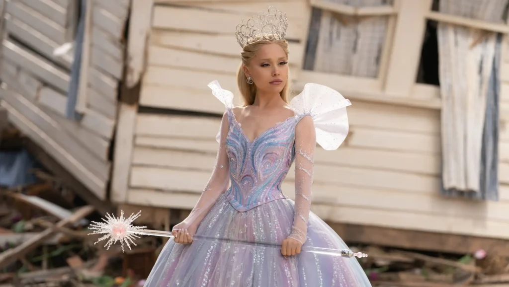 Tạo hình lộng lẫy như một nàng tiên của Glinda